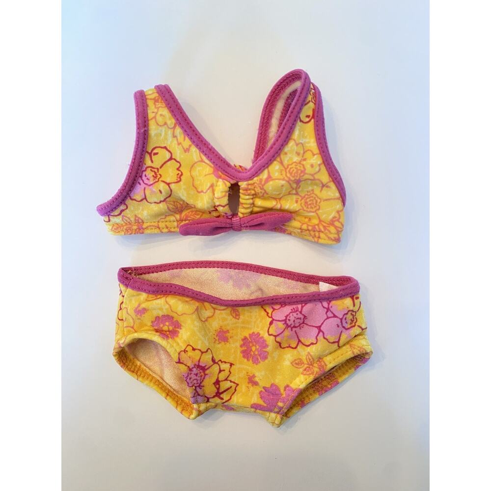 American Girl Doll Seaside Wardrobe Bikini Swimsuit for 18” Dolls 2007 Retired